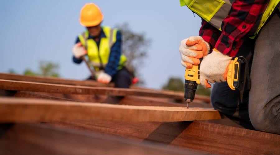 Professional New roof installation in Seneca, OR